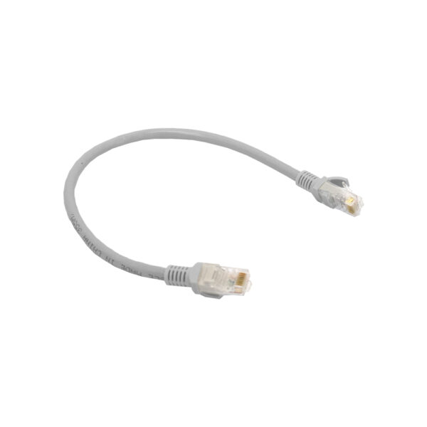 CABLE AGILER  AGI-SOPC601G UTP PATCH CORD COLOR  GRIS CAT6E  1 PIES/ 30.48CM