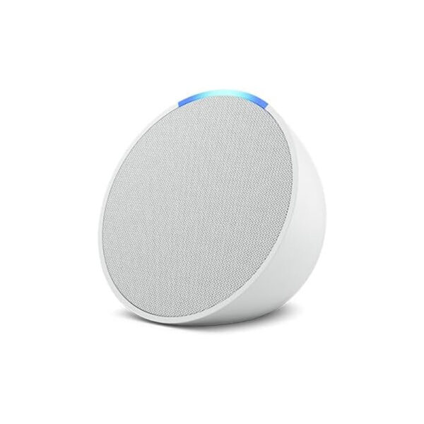PARLANTE AMAZON ECHO POP B09ZXLRRHY COMPACTO / BLANCO/ ALEXA / WIFI 5 / BT / EERO
