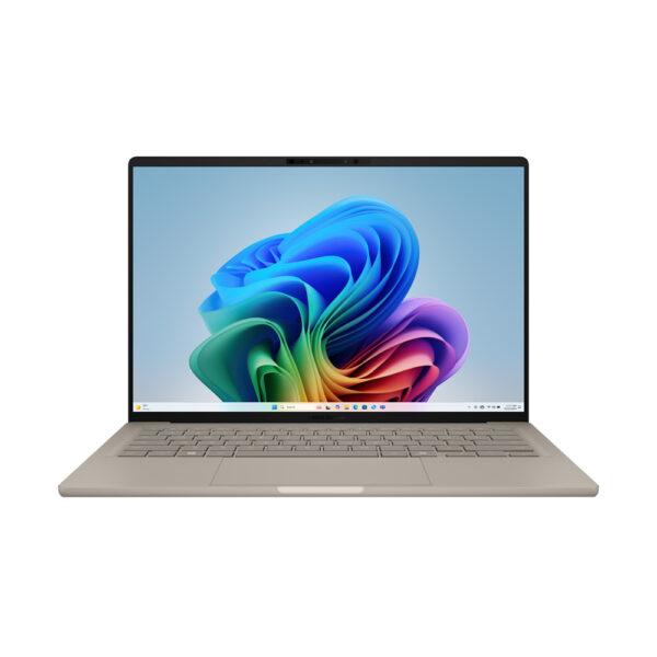 COMPUTADOR ASUS ZB UX3407QA-QD180W SNAPDRAGON X1 /16G/1TSSD/14 WUXGA OLED/WIN 11/FUNDA BEIGE
