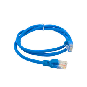 CABLE AGILER AGI-SOPC503B  UTP PATCH CORD COLOR  AZUL CAT5E  3 PIES/ 0.90 CM