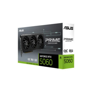 TARJETA DE VIDEO ASUS/PRIME GEFORCE RTX 5060 8GB GDDR7 OC EDITION 2595MHZ
