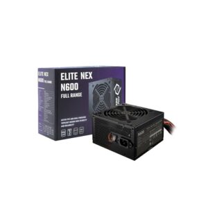 FUENTE CERTIFICADA COOLER MASTER ELITE NEX N600 FR A-US CABLE ATX1 2V