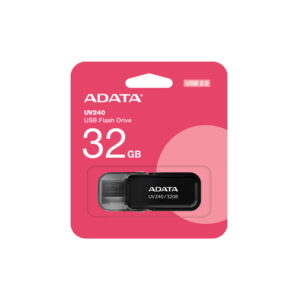 FLASHMEMORY/ADATA USB UV240 32GB USB 2.0 FLIP-CAP BLACK