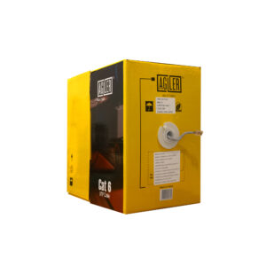 CABLE AGILER  AGI-CT2000 ROLLO DE CABLE UTP  AGILER  CAT6   305METROS 23AWG  / 4 PARES /COLOR GRIS