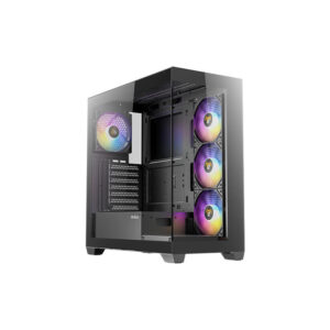 CASE ANTEC CX300 ARGB ELITE BLACK MID TOWER 3X1200 FIXED RIGHT SIDE 1X120MM FIXED IN REAR