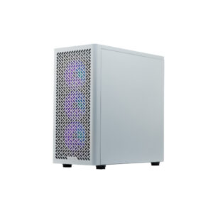 CASE COOLER MASTER/MID TOWER ELITE 502 ATX 3X120MM ARGB FANS X1 USB TYPE A X1 USB TYPE C WHITE