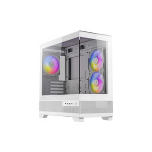 CASE ANTEC/CX500M WHITE ARGB MINI TOWER MICRO-ATX 2X120MM ARGB REVERSE FANS 1X120MM ARGB REAR
