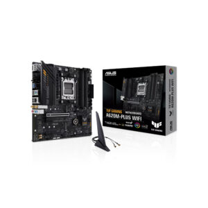 MAINBOARD ASUS TUF GAMING A620M-PLUS WIFI AM5 DDR5 WIFI 6 BT V5.3 AURA SYNC RGB