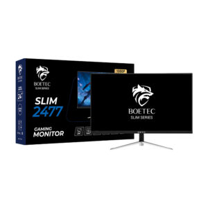 MONITOR/BOETECH SLIM 2477 24 PULG PLANO VA 200HZ 1MS