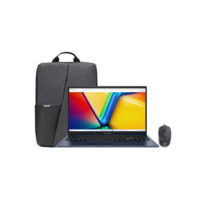 COMPUTADOR/ASUS X1504VA-E85791/CORE 5 120U/512G SSD/8GB/15FHD TOUCH/NO OS/BLUE MOCHILA MOUSE